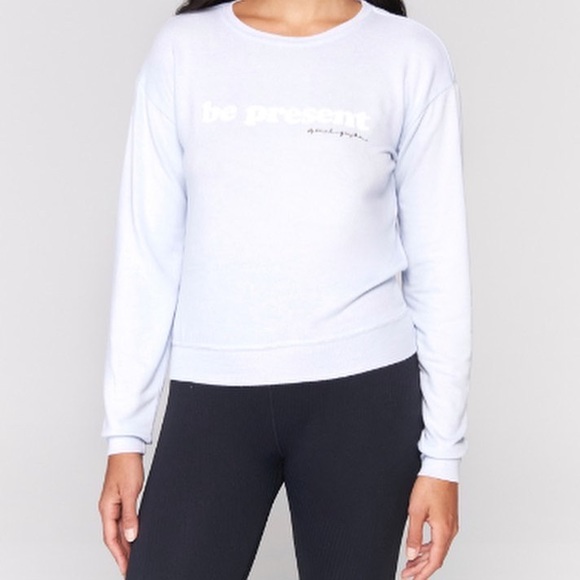 Be Present Savasana Pullover. Spiritual Gangster - BNWT - Picture 2 of 5